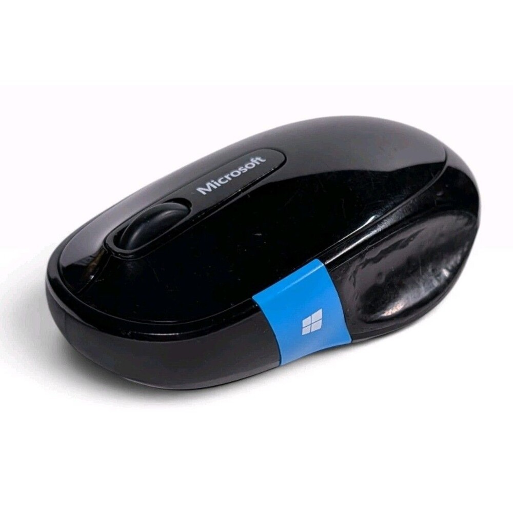 Microsoft Sculpt Comfort Mouse 1534 Wireless Bluetooth Ergonomic Black Used